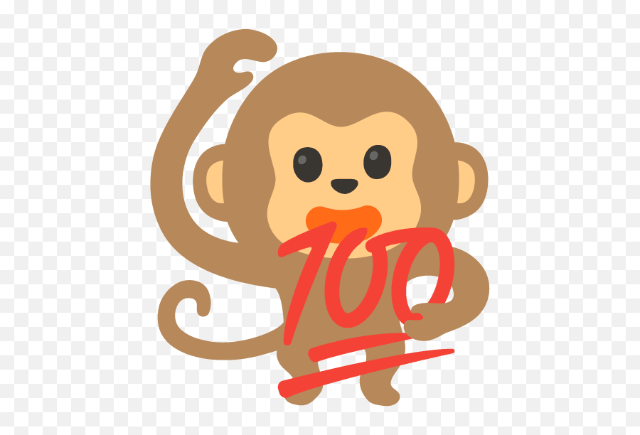 100monkey - Discord Emoji Happy,100 Pics Emoji