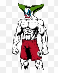 Gorilla Clipart Buff - Pukie The Clown Crossfit Emoji,Buff Emoji