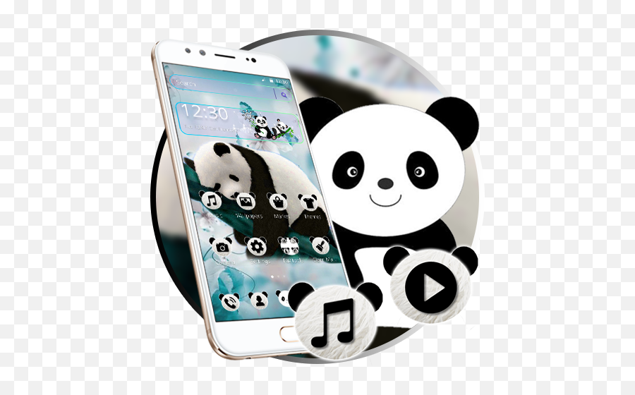 Download Cute Panda Gravity Keyboard On Pc U0026 Mac With - Camera Phone Emoji,Sequine Emoticons