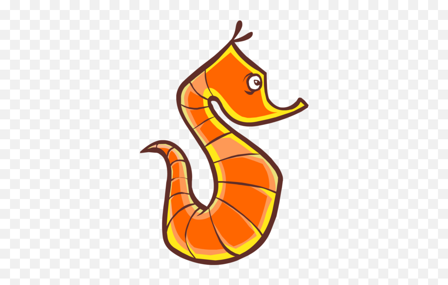 Seahorse - Clip Art Emoji,Puffer Fish Emoji