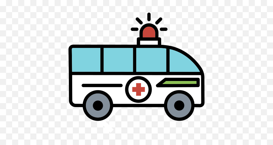 Ambulance Emergency Medical Transportation Vehicle Free - Mini Bus Animated Emoji,School Bus Emojis