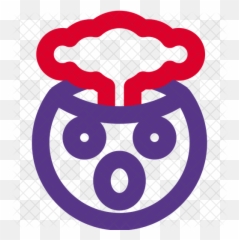 Free Exploding Head Dualtone Emoji Icon - Dot,Exploding Emotions Vector Image