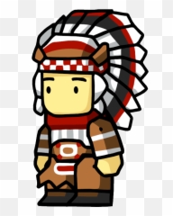 Scribblenauts Indian Chief Clip Arts - Indian Scribblenauts Transparent Emoji,Cover Album Chief Keef Emojis
