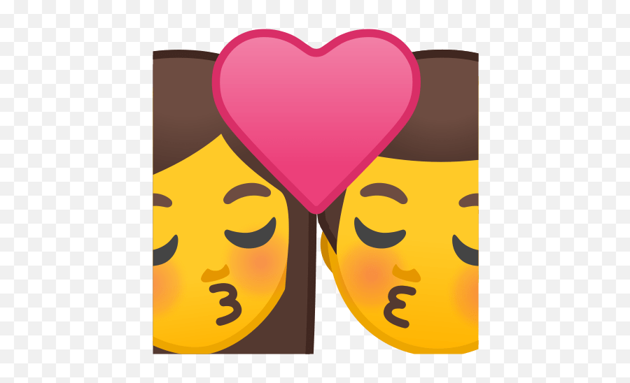 Woman Man Emoji Meaning - Man Woman Kissing Emoji,Kissing Emoji