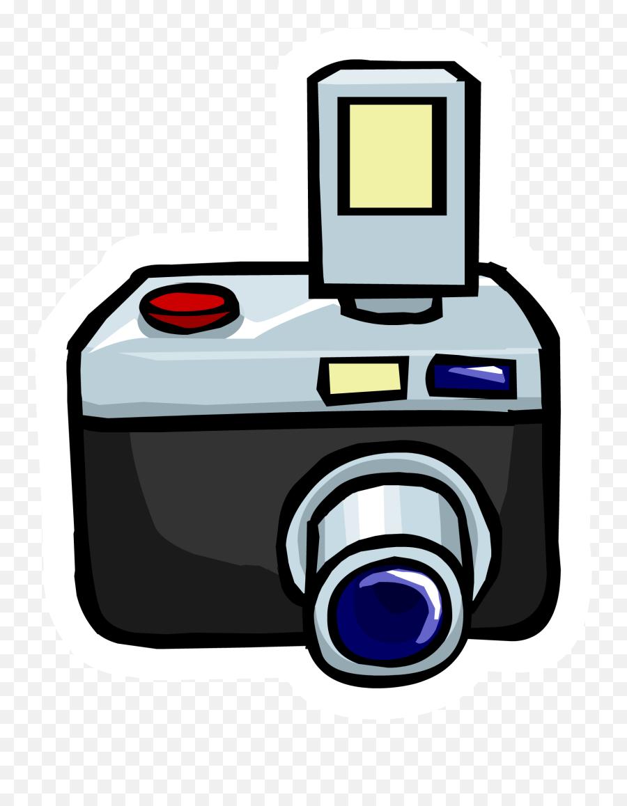 Camera Pin - Club Penguin Camera Pin Emoji,Camera Emojis