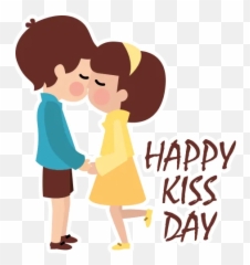 Kiss Day By You - Sticker Maker For Whatsapp Emoji,Kiss On Cheek Whatsapp Emoticon