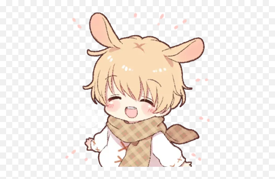 Bunny Boy Sticker Pack - Stickers Cloud Emoji,Bunny Anime Emojis