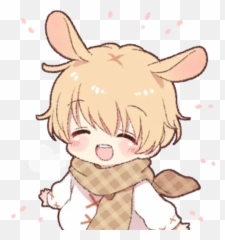 Bunny Boy Sticker Pack - Stickers Cloud Emoji,Bunny Anime Emojis