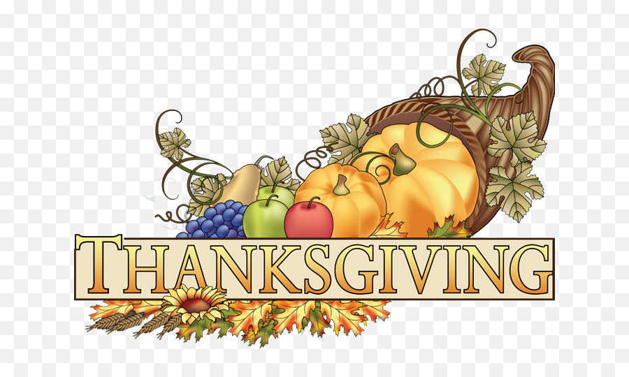 Thanksgiving Clip Art For Facebook Free Clipart 4 - Clipartix Transparent Background Thanksgiving Cornucopia Emoji,Shofar Emoji