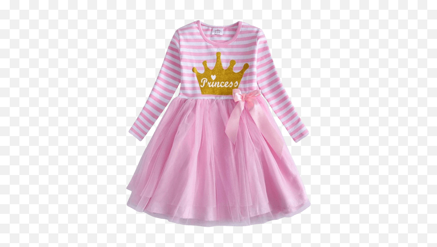 Long - Sleeved Princess Unicorn Pink Dress Unicorn Dress Emoji,100 Unicorn Emojis