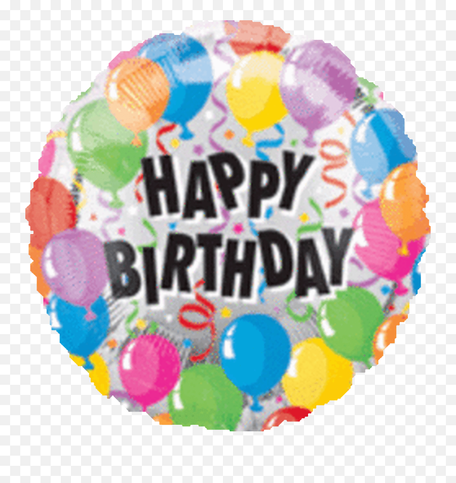 13552 - 18 Happy Birthday Balloons Feliz Cumpleanos Emoji,Birthday Emoticons