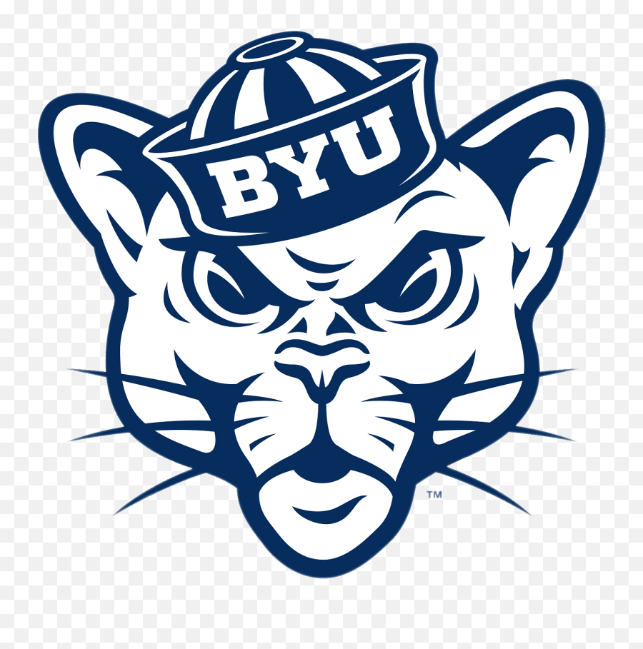 Byu Cougars Football Mascot Transparent Png - Stickpng Emoji,How To Symbol Emoticons Football For Facebook
