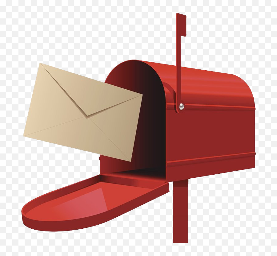 Red Mailbox Transparent Image Png Arts Emoji,Red Mailbox Emoji