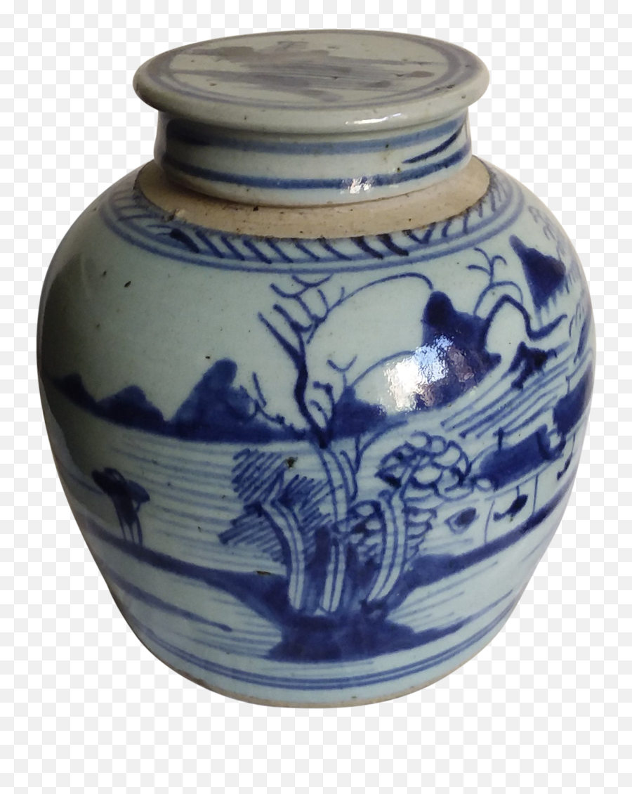 Asian Porcelain Vase With Mountain Scene Vintage Amelie - Les Emoji,Chinese Envelope Emoji