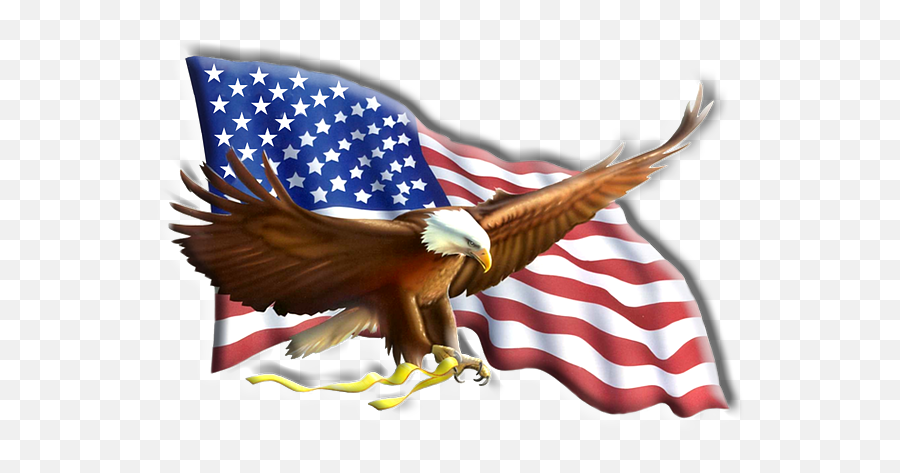 American Patriot Independence Eagle War Flag America Emoji,Eagle Flag Emoji