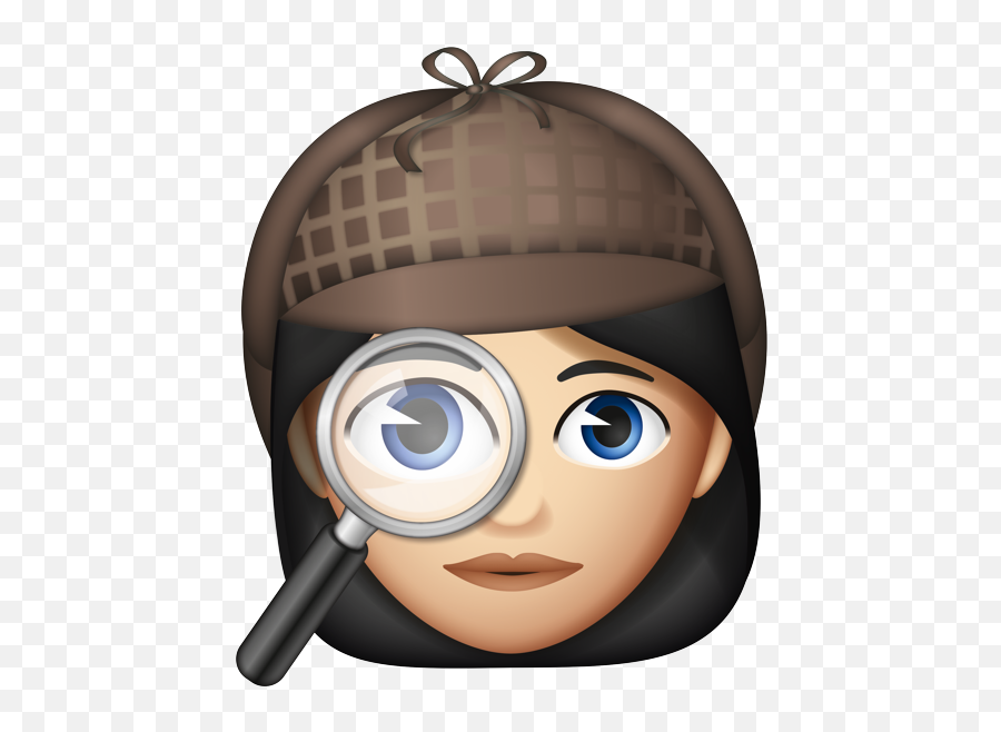 Detective Emoji,Sleuth Or Spy Emoji