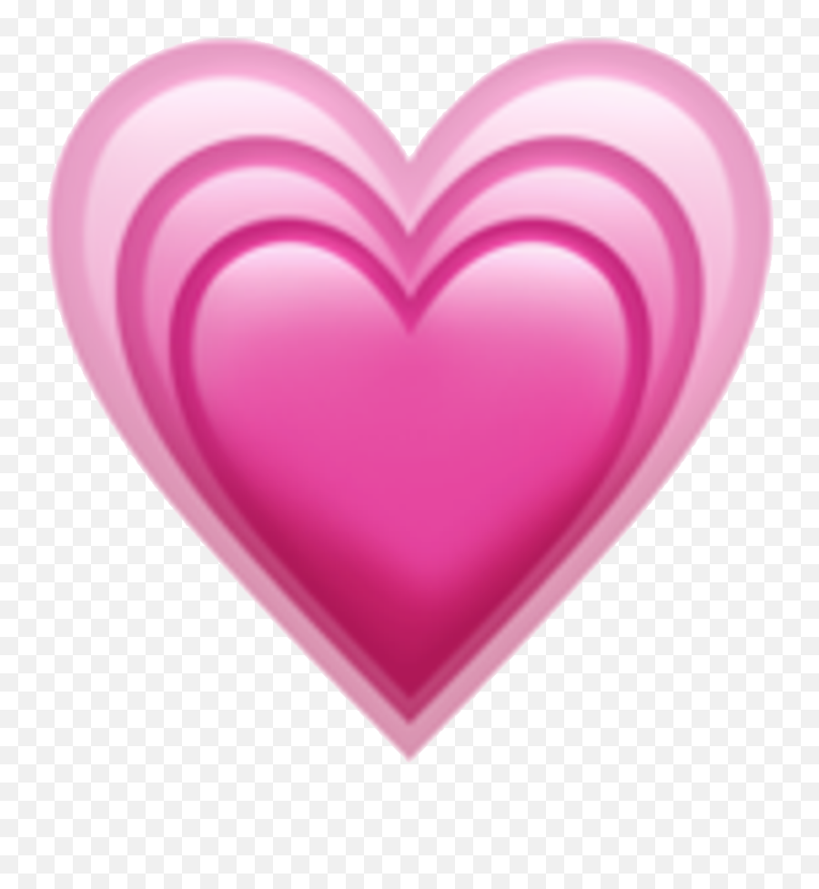 Heart Emoji Emojiheart Pink Sticker By Halkankiart - Emoji Iphone Love Png,Heart Emoji Stickers