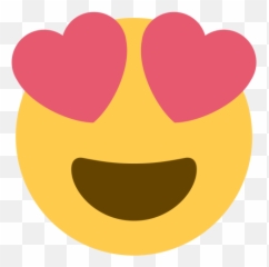 Purple Heart Emoji - Smiling Face With Heart Shaped Eyes Eyes Heart Emoji Png,Heart Emoji\