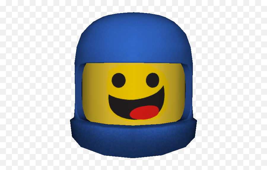 Xbox 360 - Avatar Marketplace Lego Benny Minifigure Helmet Happy Emoji,Emoticon Helmet