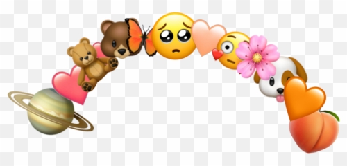 Crown Emoji Emojicrown Sticker - Baby Toys,Saturn Emoji