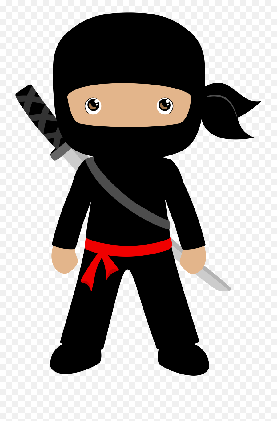Ninja Child Clip Art - Ninja Clip Art Emoji,Ninja Emoji Png