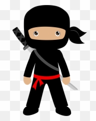 Ninja Child Clip Art - Ninja Clip Art Emoji,Ninja Emoji Png