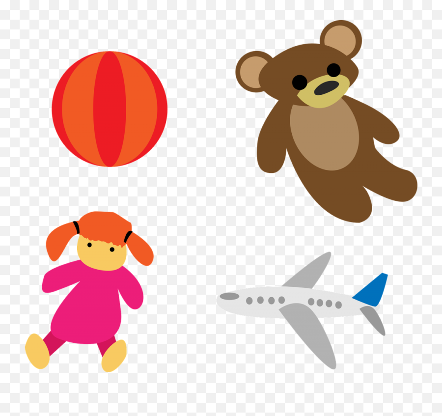 Child Busy During A Flight - Kids Toys Illustration Png Emoji,Jelly Belly Mixed Emotions