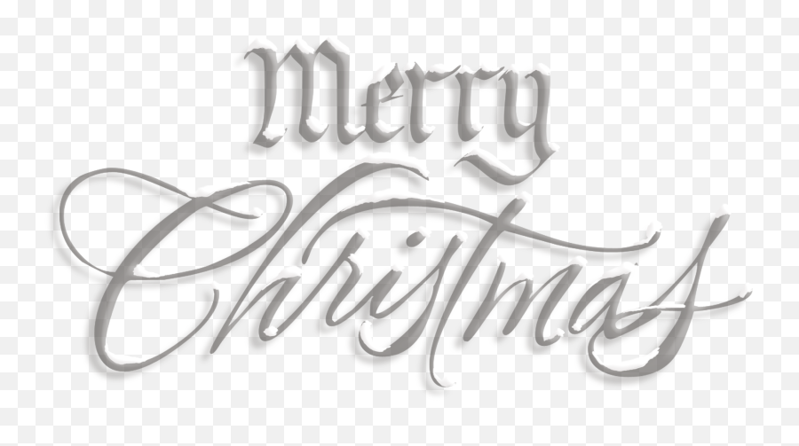 Download Letter Text Christmas Merry Writing Transparent - White Merry Christmas Png Text Emoji,Merry Christmas Emoticons Free