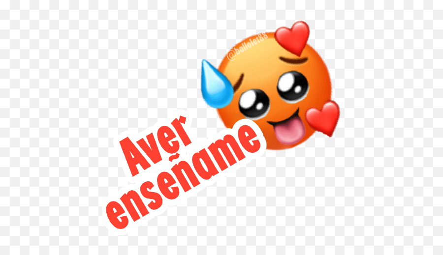 Frases De Amor Tiernas - Enseñame Sticker Emoji,Emojis De Amor