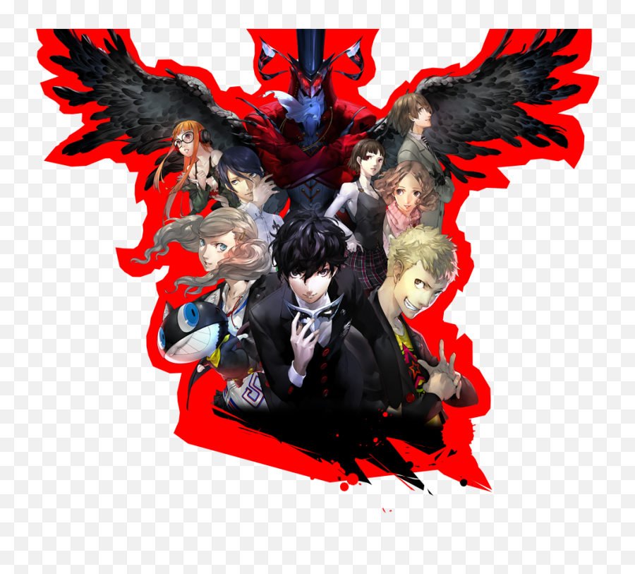 Characters And Japan Release Date - Persona 5 Phantom Thieves Transparent Emoji,Morgana Persona 5 Emoticon