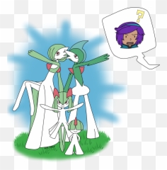Poke - Faves 01 Ralts Line By Erisubara Fur Affinity Dot Net Fictional Character Emoji,Cartoon Emotion Lines