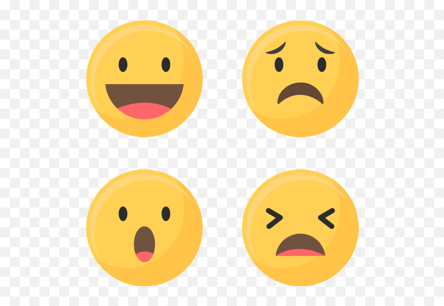 English Verbs - Emotions Vector Emoji,All Kneel Emoticon