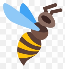 Bee Icon - Bee Icon Png Emoji,Ios Bee Emoji Vector