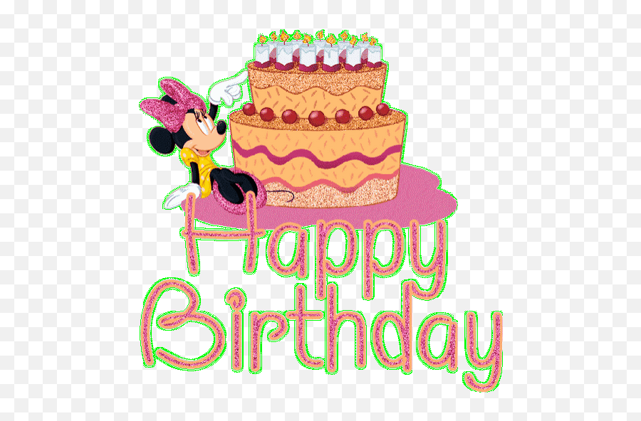 Top Birthday Parties Stickers For - Happy Birthday With Minnie Mouse Gif Emoji,Looking For 21st Birthday Emoticons