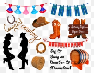 Free Photo Cowgirl Square Dance Cowboy Hoe Down Cowboy Boots - Western Country Svg Emoji,Beincadeira Com Emotions