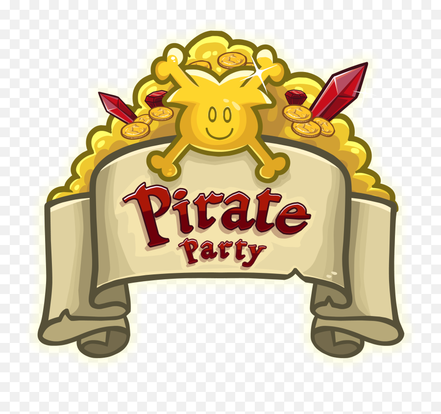 Pirate Party 2014 - Pirate Party Png Emoji,Pirate Ship Emojis
