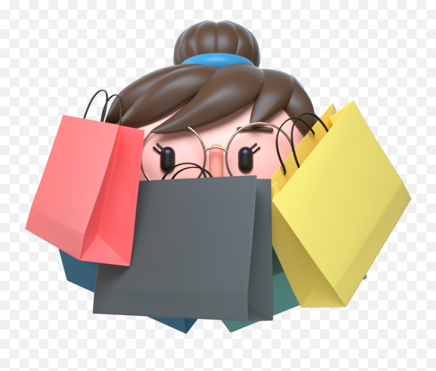 Emoji Characters - Sergio Garrido Art Director U0026 3d Artist For Women,Shopping Bag Emojis Android