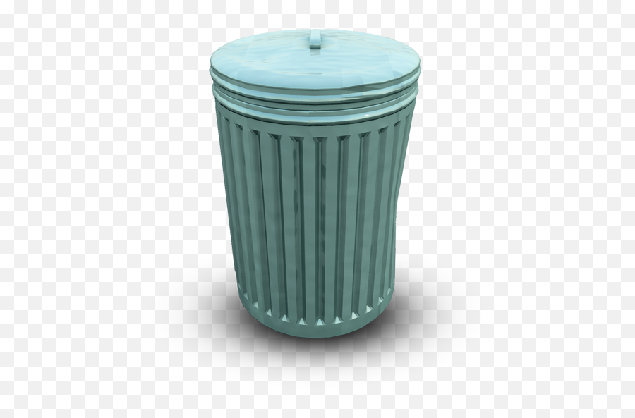 Waste Container Ico Icon - Trash With Lid Cartoon Png Emoji,Trashcan Emojis