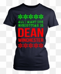 All I Want For Christmas Is Dean - Know The Plans I Have For You Shirt Emoji,Supernatural-dean Winchester Emoticons