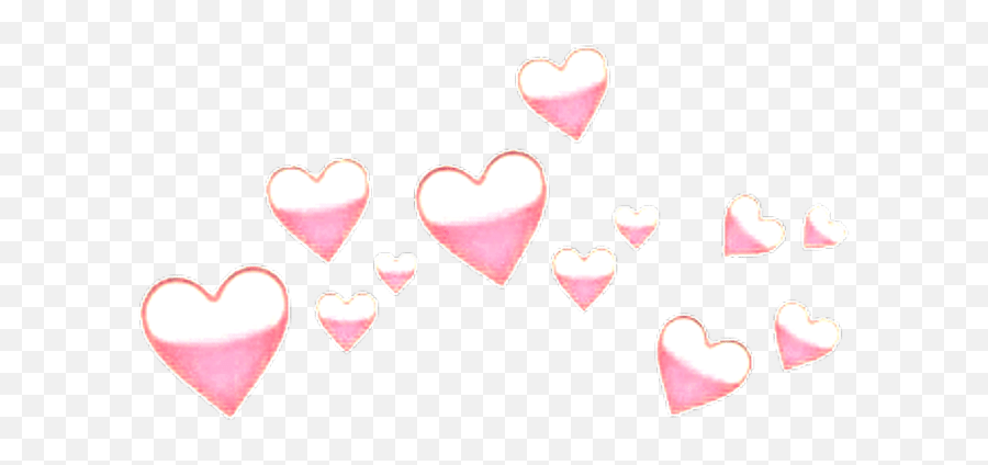 Hearts Heart Pink Light Emoji Sticker - Hearts Over Head Emoji,Light Emoji