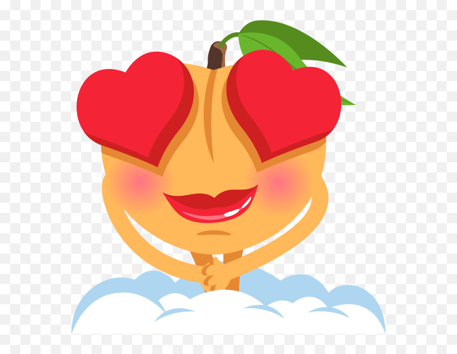 Contact Dgpeachdesignstudios - Happy Emoji,Heart Eye Emoji