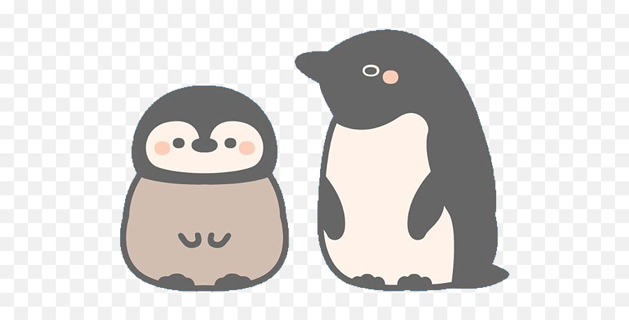 Penguin Penguins Cold Sticker - Animal Figure Emoji,Penguin Emoji Text