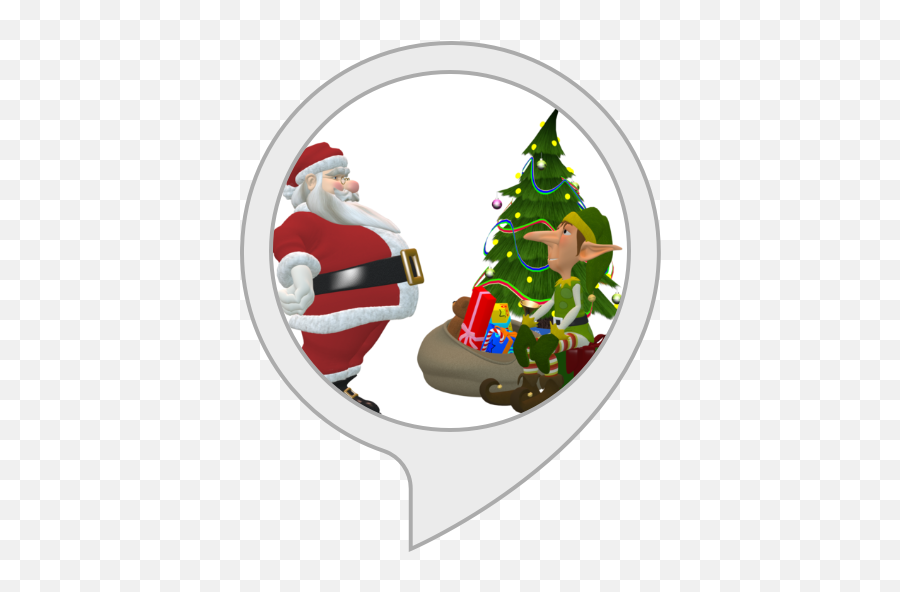Amazoncom Santa Tracker Alexa Skills - Christmas Elves Workshop And Elves Emoji,Happy Christmas Eve Emoji
