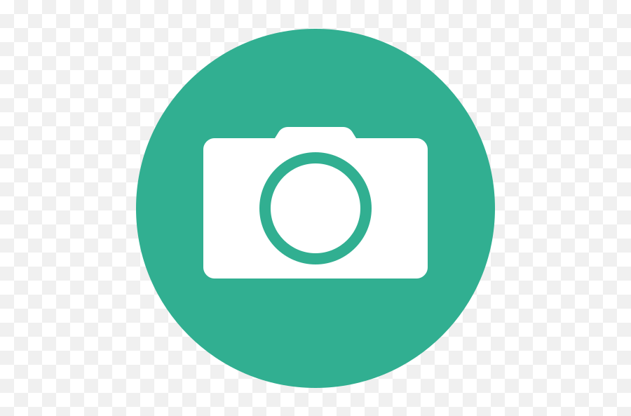 Camera Free Icon Of Web Ui Color - Camera Icon Gray Circle Emoji,Camara Whatsapp Emoticon