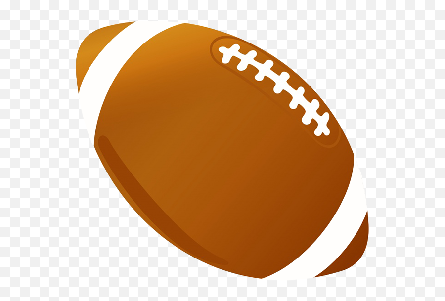 Football Clipart - Clipart Different Sports Balls Emoji,American Football Ball Emoticon