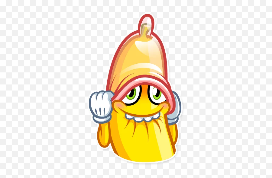 Telegram Sticker - Lovely Banana Sticker Emoji,Banana Emoticon