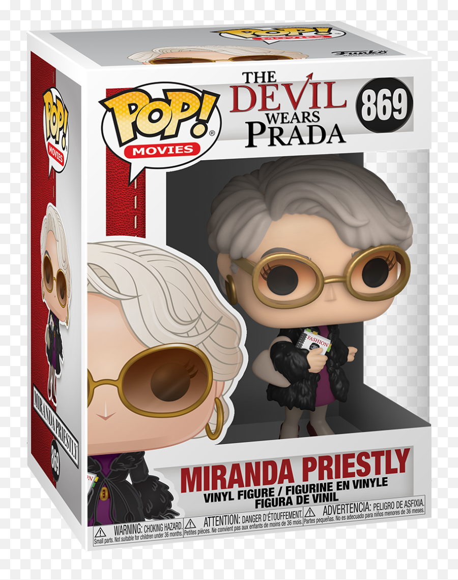 Funko Pop Movies Devil Wears Prada - Miranda Priestly Emoji,Devil Emoji Outfits Nails