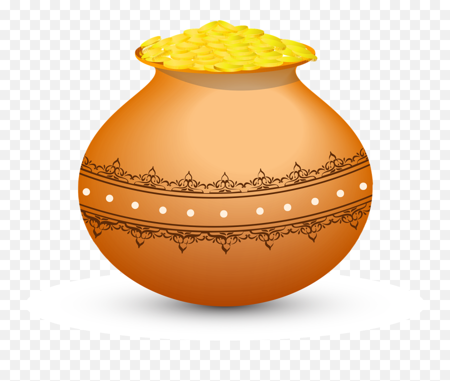 Pot Of Gold Png File Png Mart Emoji,Free Weed Emojis No Background
