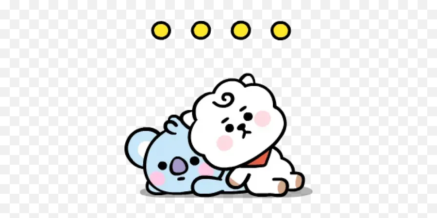 Baby Bt21 Sticker Pack - Stickers Cloud Emoji,Bt21 Emoticons