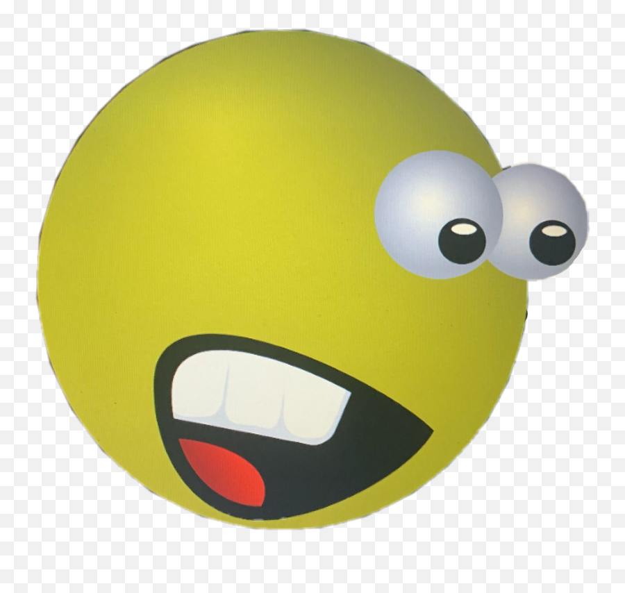 Shock Smiley Face Funny Emoji Sticker - Happy,Funny Emoji